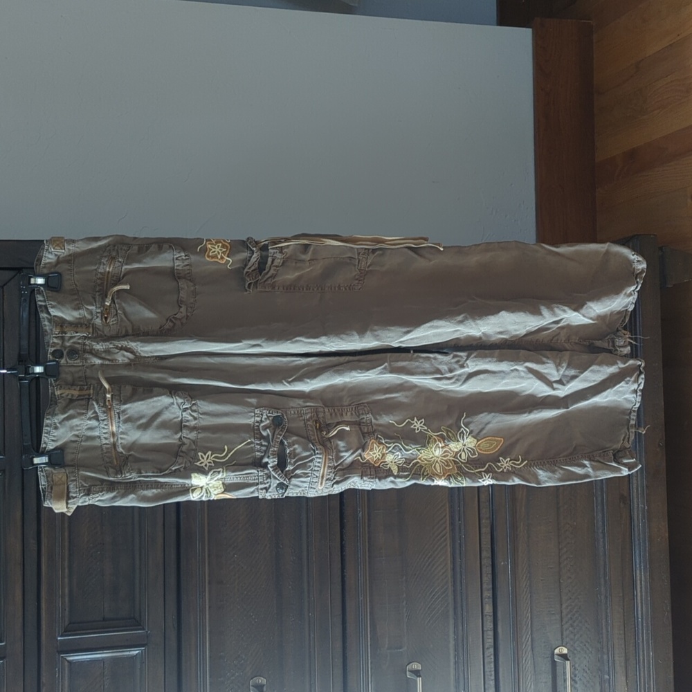 Low-rise guess cargo pants